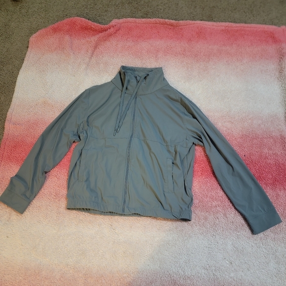 Gray Zip-Up Jacket - Picture 4 of 4